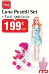 MGS OYUNCAK LUNA PUSETLİ SET